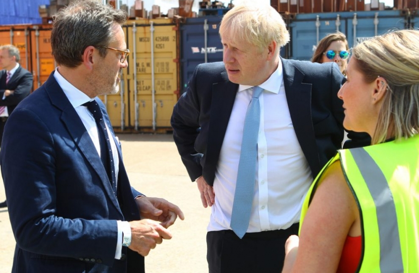 Bob and Boris in East Cowes