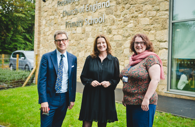 Bob Seely, Gillian Keegan and Elizabeth Grainger