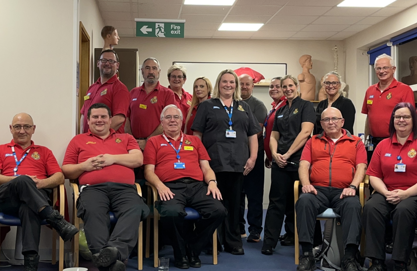 Isle of Wight Ambulance Service Volunteer Community First Responders. 