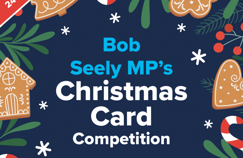 Christmas card competition graphic